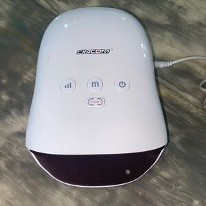 CINCOM White Electric Hand Massager with Heat yes it works